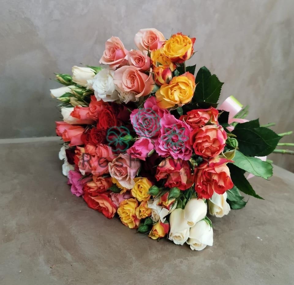 Букет цветов из: Розы в Лесной Городок