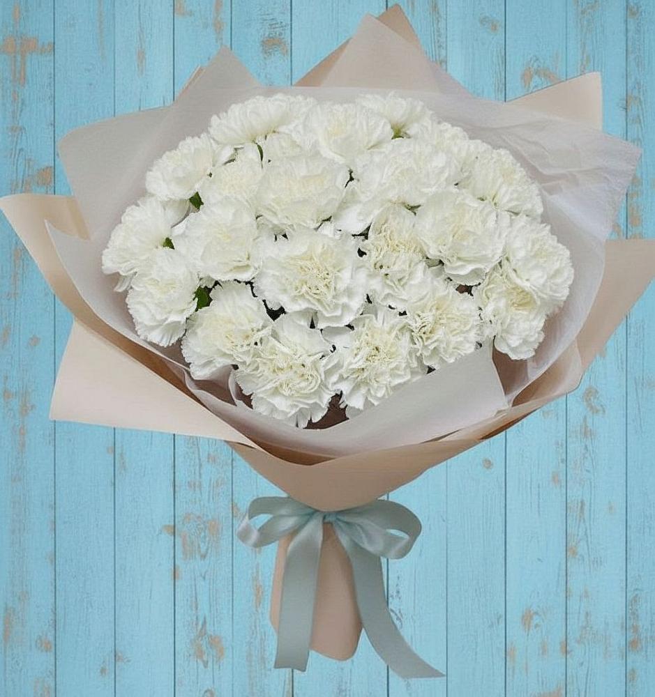 Букет цветов из: Гвоздики в Лесной Городок