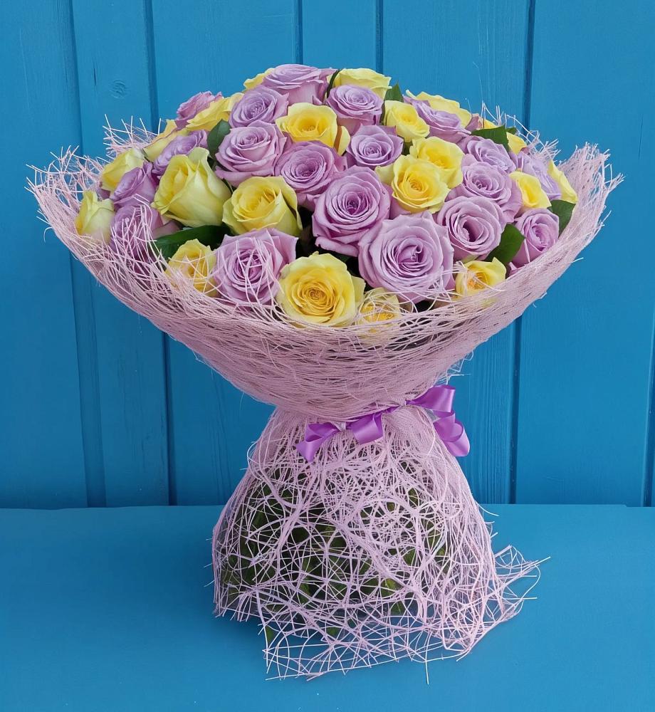 Букет 101 Волшебный Миг в Лесной Городок