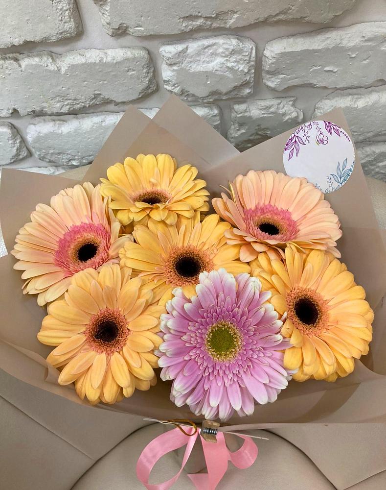 Букет цветов из: Герберы в Лесной Городок