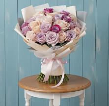 Букет цветов из:  Розы в Лесной Городок