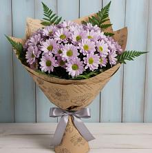 Букет цветов из:  Хризантемы в Лесной Городок
