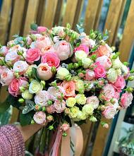 Букет цветов из:  Розы #REPLACE_PRED# Лесной Городок