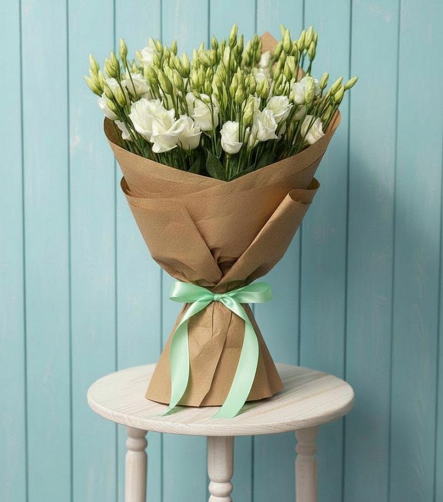 Букет цветов из: Лизиантусы в Лесной Городок