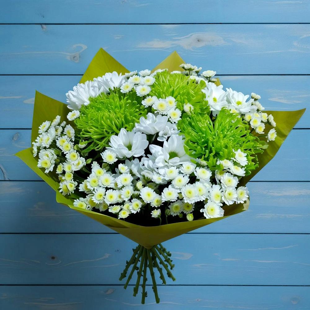 Букет цветов из: Хризантемы в Лесной Городок