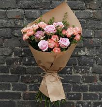Букет цветов из:  Розы #REPLACE_PRED# Лесной Городок