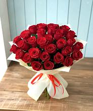 Букет 29 Красных роз в Лесной Городок
