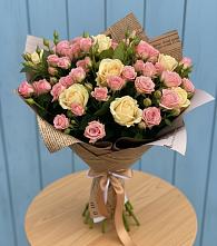 Букет цветов из:  Розы в Лесной Городок