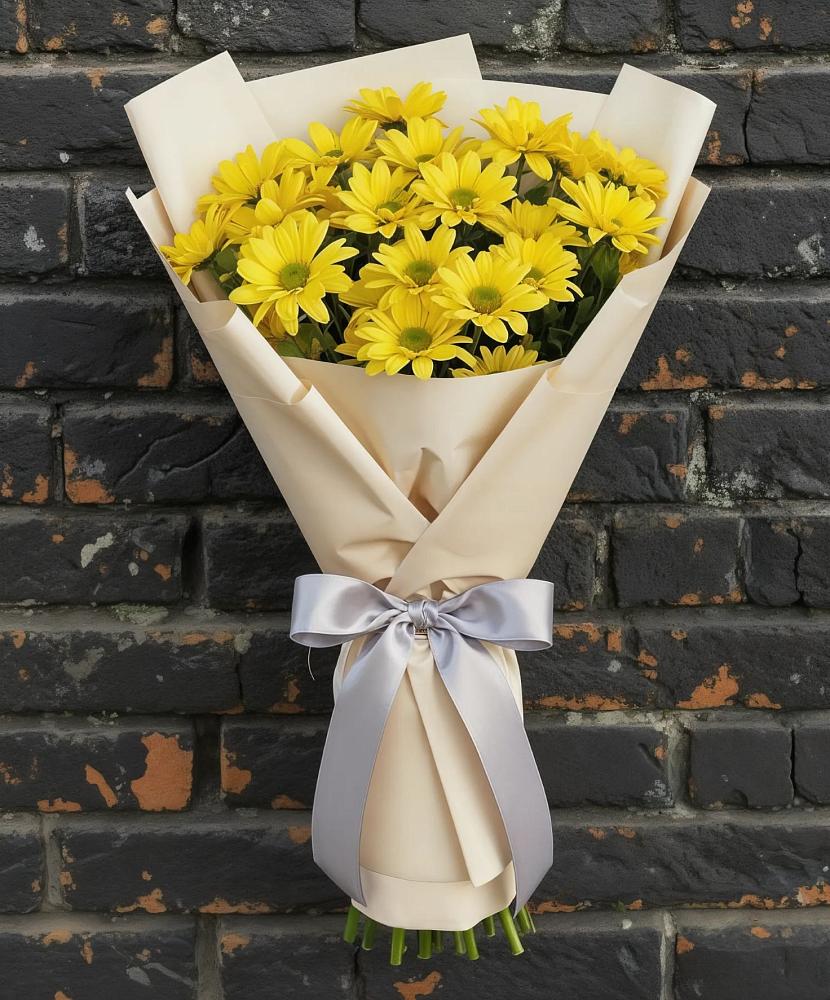 Букет цветов из: Хризантемы в Лесной Городок