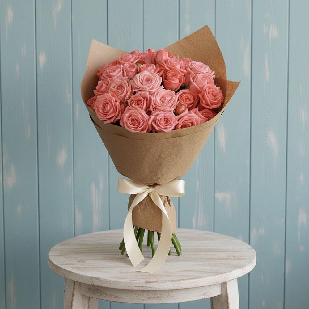 Букет цветов из: Розы в Лесной Городок