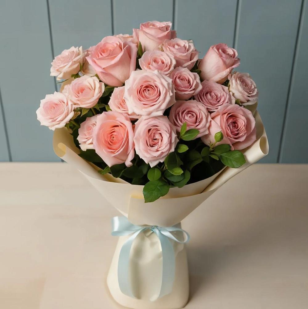 Букет Розовый шарм в Лесной Городок