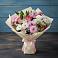 Букет цветов из: Хризантемы, Альстромерии и Розы в Лесной Городок